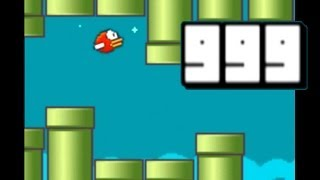 What happens when you reach level 999 of Flappy Bird